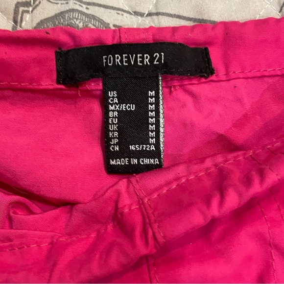 Hot Pink Parachute Pants from Forever 21 - Picture 8 of 9